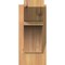 Ekena Millwork Thorton Slat Smooth Outlooker, Western Red Cedar, 5 1/2"W x 12"D x 12"H OUT06X12X12THR06SWR - alternate 3